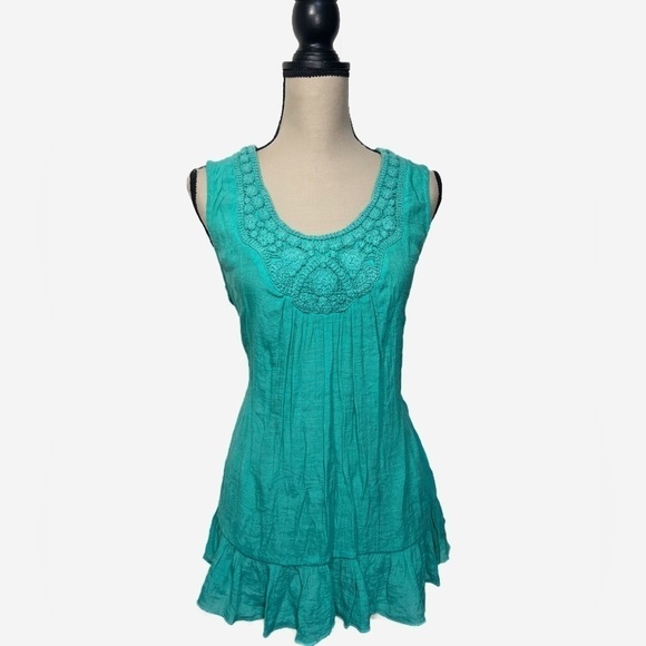 WRANGLER SLEEVELESS TOP GATHERED BACK size Large - Picture 1 of 5